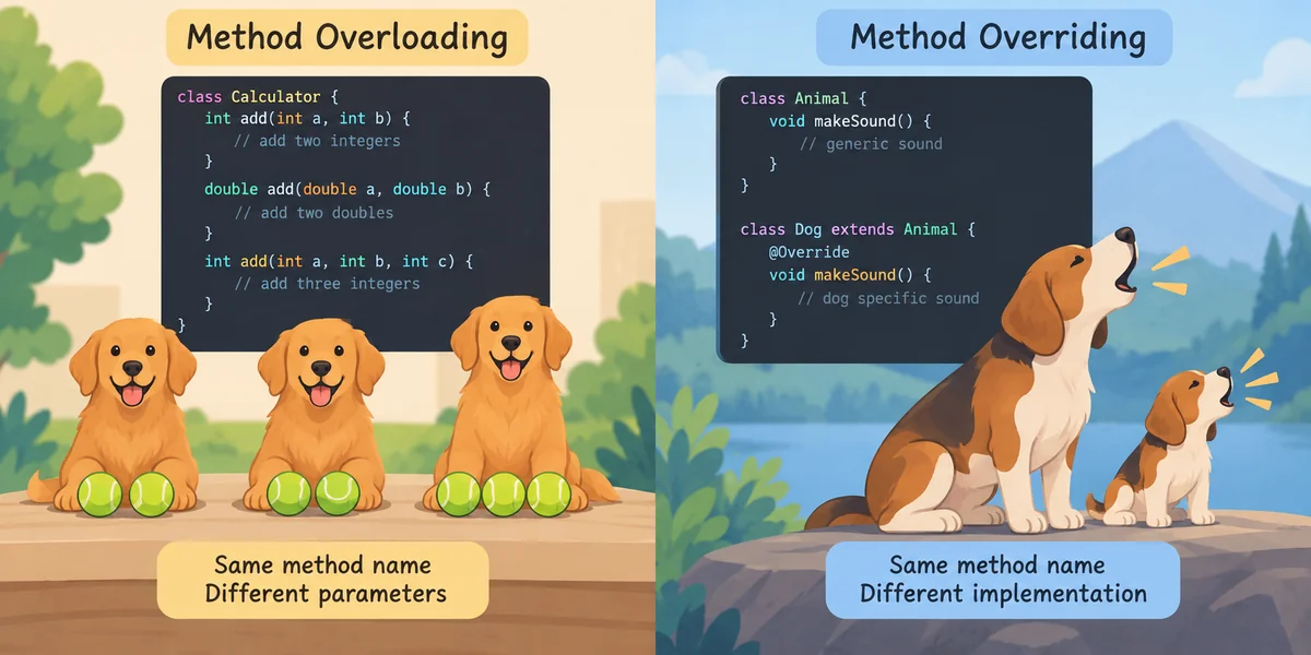 Java Method Overloading and
Overriding